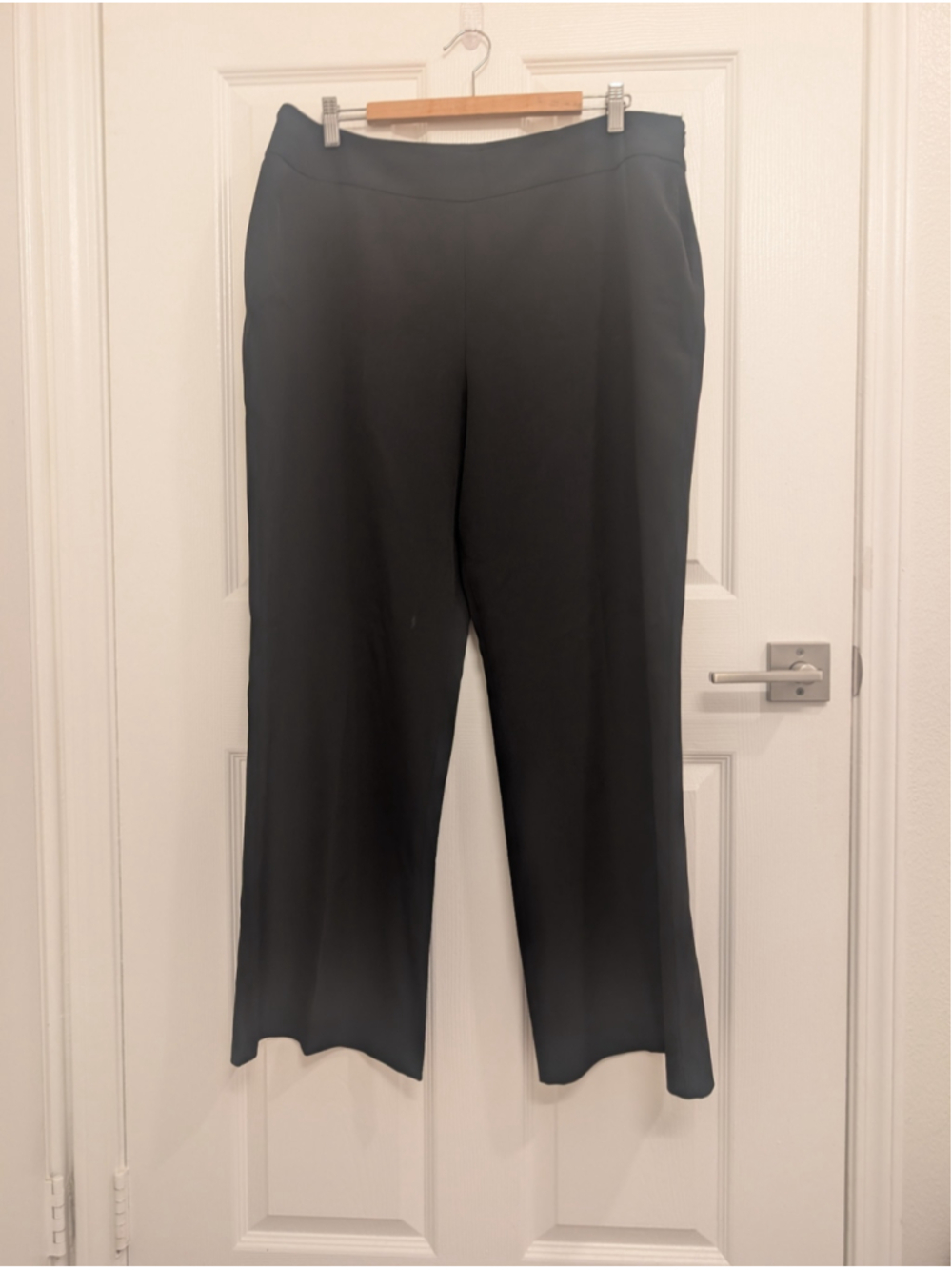 Women's Kasper Black Trousers Size 16 Formal work pants bottoms
